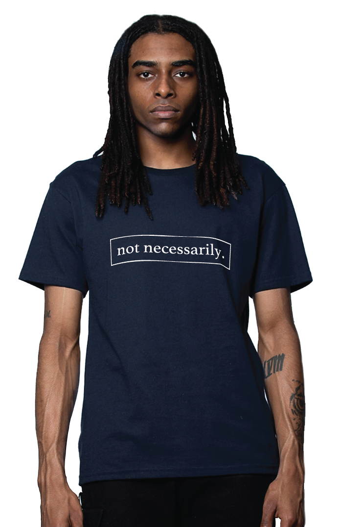 Not Necessarily. Unisex Short Sleeve Heavyweight Tee